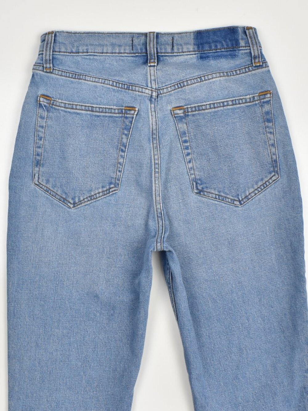 Abercrombie & Fitch The 90's Slim Straight Ultra High Rise Jeans - 26 2 SHORT - Picture 3 of 6
